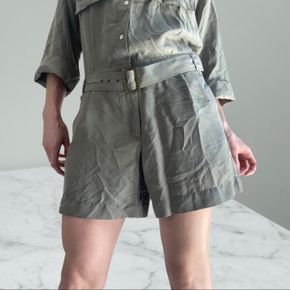 R.M. WILLIAMS 100% silk brand new belted jumpsuit, size 12 - Picture 3 of 16